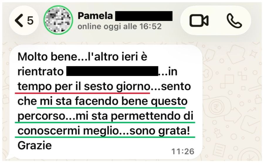 Testimonianza