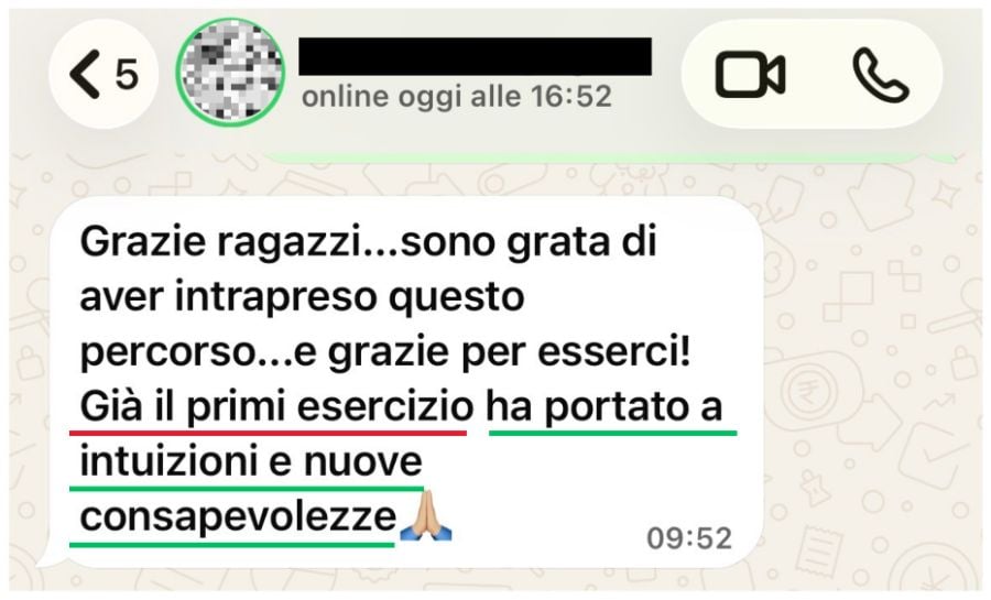 Testimonianza